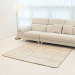 26년형 로또한일 전기매트 헤링본 모노륨 거실탄소매트 카본 소형 온열 카페트전기장판 : 원산지