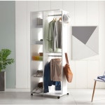 시스템 교복 트롤리 받지걸이 이동식 행거 양복걸이 : 웅비마켓