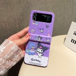 z플립5케이스 키티 고양이 쿠르베옥계 개 폴더블 슬립 4 보호 세트 : 알파카글로벌