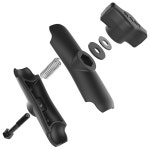 램마운트 부속품 소켓 B암 ABC 숏암 미들암 롱암 RAM-B-201 : ridermart