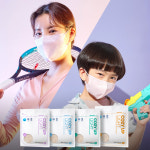 블루본 아이노우 여름용 코지업 라이트 새부리형 어린이 주니어 성인 소형 중형 대형 특대형 마스크 5매 : 올더아이템스