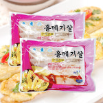 동방유통 국내 수제손질 홍메기살 슬라이스 400gx2팩 : 예찬닷컴