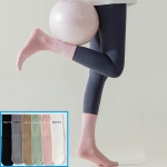 안밀리는 필라테스 요가 양말 롱삭스 논슬립 장목 토삭스 : 샤이닝잡화점