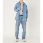 리바이스 남성 실버탭 오버사이즈 원포켓 데님 셔츠  A3404-0002 : 롯데 수완점 리바이스