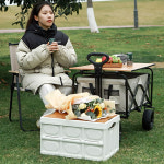 fooi 국내최대크기 120cm 초대형 킹콩 캠핑웨건 광폭타이어 풋브레이크 : 킹콩아울렛