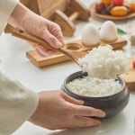 [각인 제작,재연마 무제한]밥주걱 티크 우드 나무 볶음 조리 스푼 : 단디 맘