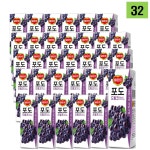 델몬트 사과 드링크 4종 190ml x 32팩 : 청량몰
