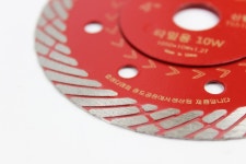 타일날 효성 그라인더날 타일용 105mm 노랑 : 은평타일공구