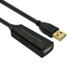 USB 연장 케이블 5m 프린터 PC 카메라 연장선 캐스케이드 최대 20m 연장연결 리피터 : 케이브몰