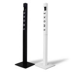 실외 흡연실 업소용 슬림 재떨이 스탠드 야외재떨이 : 포동마트