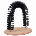 도우즈 고양이용 고양이 셀프 그루밍 아치 빗 브러쉬 MDF : 월드원
