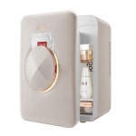 화장품냉장고 미니 소형 작은  저소음 휴대용 캠핑 화장대 기숙사 사무실 : Hug.Our.World