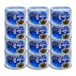 유동 자연산 골뱅이 통조림 140g x 12개 : 더조은유통8667