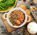 돼지 불고기 500g 간장 수제 돼지갈비 양념 : 부쳐스밀