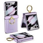 힌지 보호 마그네틱 제트플립 핑거링 케이스 스모키블랙, 갤럭시Z 플립5 : 홍반장 케이스