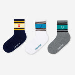 유니패밀리 성인 스포츠양말 컴포트라인 골지 중목 3종세트 : 유니프랜드