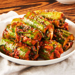 30년 전통 국내산 전라도식 생굴 겉절이 김치 1kg : 더싱싱