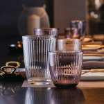 라인 워터 언더락 290ml 롱 드림크 텀블러 390ml 2종 모음 보르미올리 : 로운몰