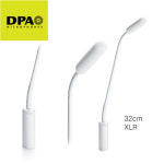 DPA 4098-DC-G-W01-015 화이트 길이옵션! (20 32 47)cm 구즈넥 마이크 XLR 초지향성 합창전용 콘덴서 구즈넥 악세서리 별도구매! : JSMEDIA