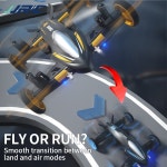 드론 에어드롭 JJRC-H110 RC 와이파이 FPV 8K 캠 육지 및 공기 발사 전투 플라잉 카 쿼드콥터 고도 유지 원 키 리턴 : 이티몬