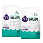경성크린텍 세탁세제 베베톡톡 알뜰 가루세제 10kg 가루형 리필 2개 : 가성비 대용량 가심비 마켓