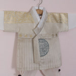 H5674 봉황금박 왕세자 철릭 골드 베이지 남아한복(1-8세) : 한설한복