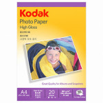 코닥 포토용지 프리미엄 광택 A4 180g 20매 : 가성비 대용량 가심비 마켓
