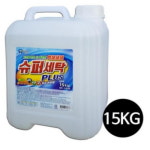 버블윅 세탁세제 슈퍼세탁 플러스 액체세제 15kg 액체형 본품 1개 : 가성비 대용량 가심비 마켓