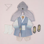 H5678 시티스카이 색동 남아한복(1-8세) : 한설한복