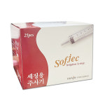 화진 세정용 일회용주사기 60cc 1통(25개)무침 관장주사기 관장용 약국 : 이원헬스케어