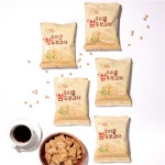 우리콩 참 두부과자 50g 5봉 이장님 국산수제과자 사무실 탕비실 아이 어르신 건강한간식 : 건전스낵 다이어트당뇨환자몰