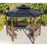 야외 파고라 정자 평상 원두막 육각정자 팔각정자 : 포동마트