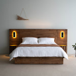 그남자의가구 베이직 원목 호텔 수납 침대 프레임 라지킹 LK 맞춤제작 : 그남자의가구 홈데코