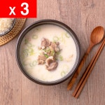 [3개묶음] 하영호 신촌 설렁탕 육수 500g / 사골육수 곰탕 국밥 도가니 콜라겐 캠핑 : 욜로스푼