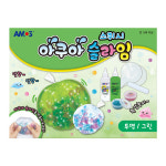 아모스 아쿠아슬라임 투명+그린 만들기 DIY 슬라임만들기 세트 : 까치마켓