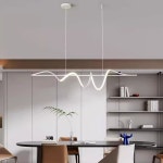 DIY 모던 LED 펜던트 조명 램프 테이블 다이닝 룸 주방 바 서스펜션 디자인 광택 조명기구 : 이티몬