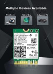 듀얼 밴드 인텔 AX210 블루투스 5.3 무선 AX210NGW 2.4Gbps 802.11AX 와이파이 6 AX200 8265NGW M.2 카드용 : 이티몬