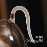 [다도 다기] 예향원 핸드메이드 크리스탈 핑크 브릿지 공도배 숙우 P-8128 : 예향원