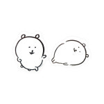 [담곰이] 농담곰 아크릴 집게 2종 : 대원미디어