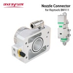 Raytools BM111 헤드 커넥터 오리지널 노즐 연결 TRA 평면 레이저 부품 섬유 절단 금속 기계 1.5KW D32 세라믹 : 이티몬