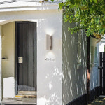 외벽 등 외부 야외 방수 램프 디자이너 호텔 홈스테이 문 머리 안뜰 발코니 테라조 기둥 : JS11