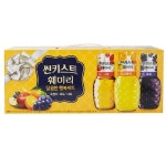썬키스트 훼미리 종합세트 12병(오렌지/포도/사과X4) : 카페모카