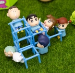 (풀세트) 짱구 정글짐 피규어 선택 수지 유리 뽑기 : 널리로움