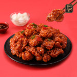 천하일미 홍석천 이원일 닭강정 250g 간장 3팩+양념 3팩 순살치킨 : 스타맘-STARMAM