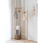 폭좁은 행거 코너 행거 랙 선반 옷걸이 심플 인테리어 : 룰루구매대행