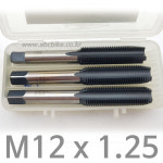 태화툴주식회사 - 핸드탭 M12 X 1.25 (123탭) - 3개입 : 렌치맨