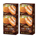 [본사직영] Chefood 등심통돈까스 300g, 4개 : 롯데웰푸드