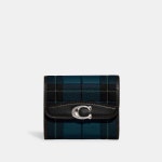 코치지갑 밴딧 체크 월릿 반지갑 : 아는요정