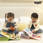 [동화세계]마이베이비북 교육용 소근육 발달 몬테소리 학습 교구책 : 킨즈n르베르