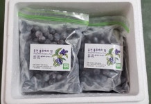 [홍천블루베리팜] 강원도 무농약 세척 냉동블루베리 국산 1kg : 홍천 블루베리팜